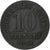 ALEMANIA - IMPERIO, 10 Pfennig, 1918, Cinc, BC+, KM:26