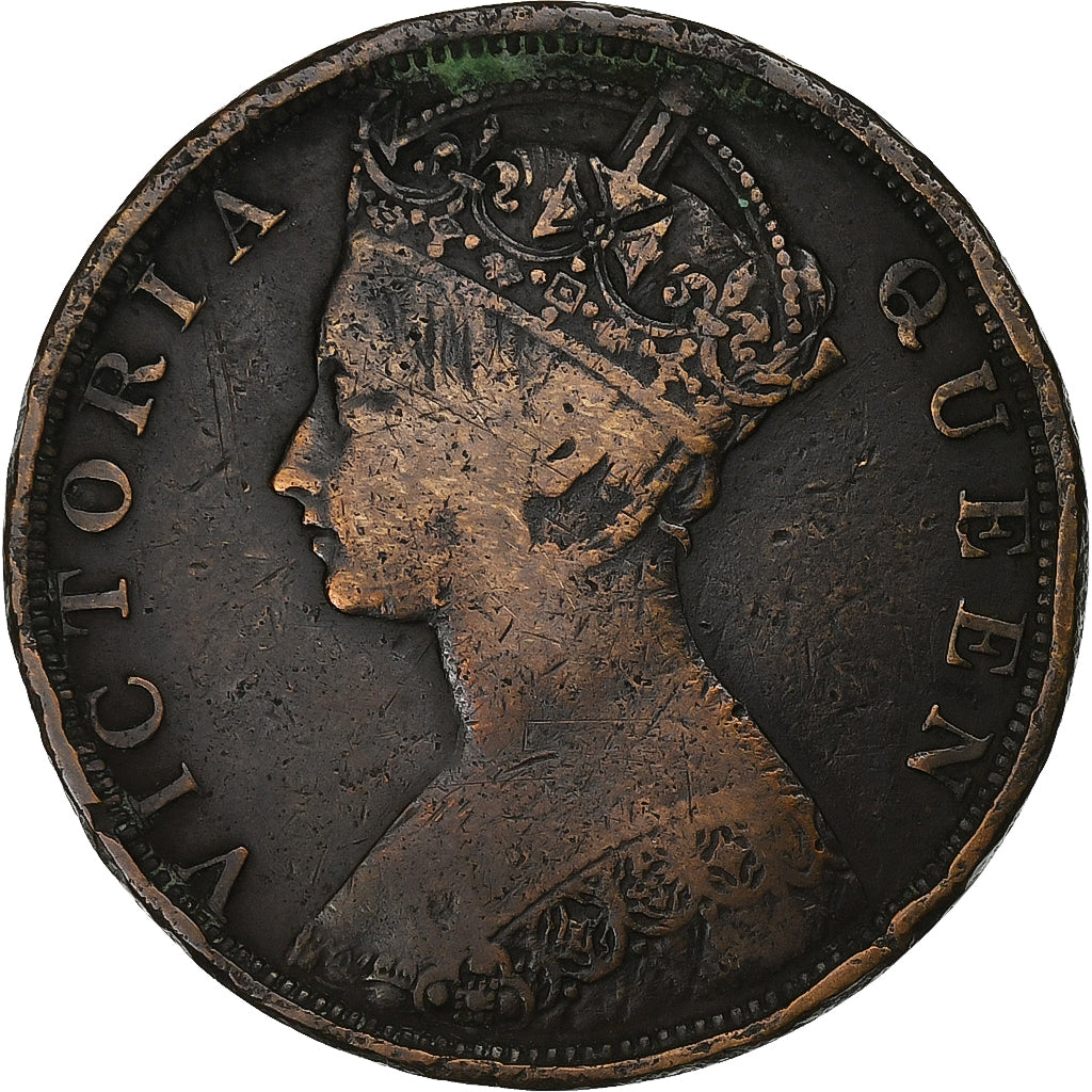 Hong Kong, Victoria, Cent, 1901, Bronze, VF(30-35), KM:4.3