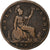 Wielka Brytania, Victoria, 1/2 Penny, 1862, Brązowy, EF(40-45), KM:748.2