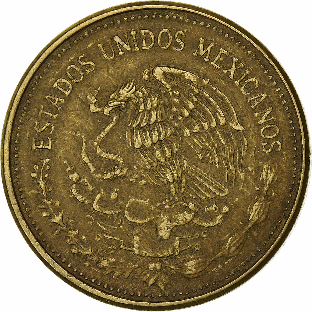 Mexiko, 100 Pesos, 1985, Mexico City, Aluminum-Bronze, S+, KM:493