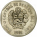 Peru, Nuevo Sol, 1991, Lima, Copper-Nickel-Zinc, EF(40-45), KM:308.1