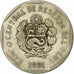 Perú, Nuevo Sol, 1991, Lima, Cobre - níquel - cinc, MBC, KM:308.1