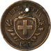 Schweiz, Rappen, 1917, Bern, Bronze, S, KM:3.2