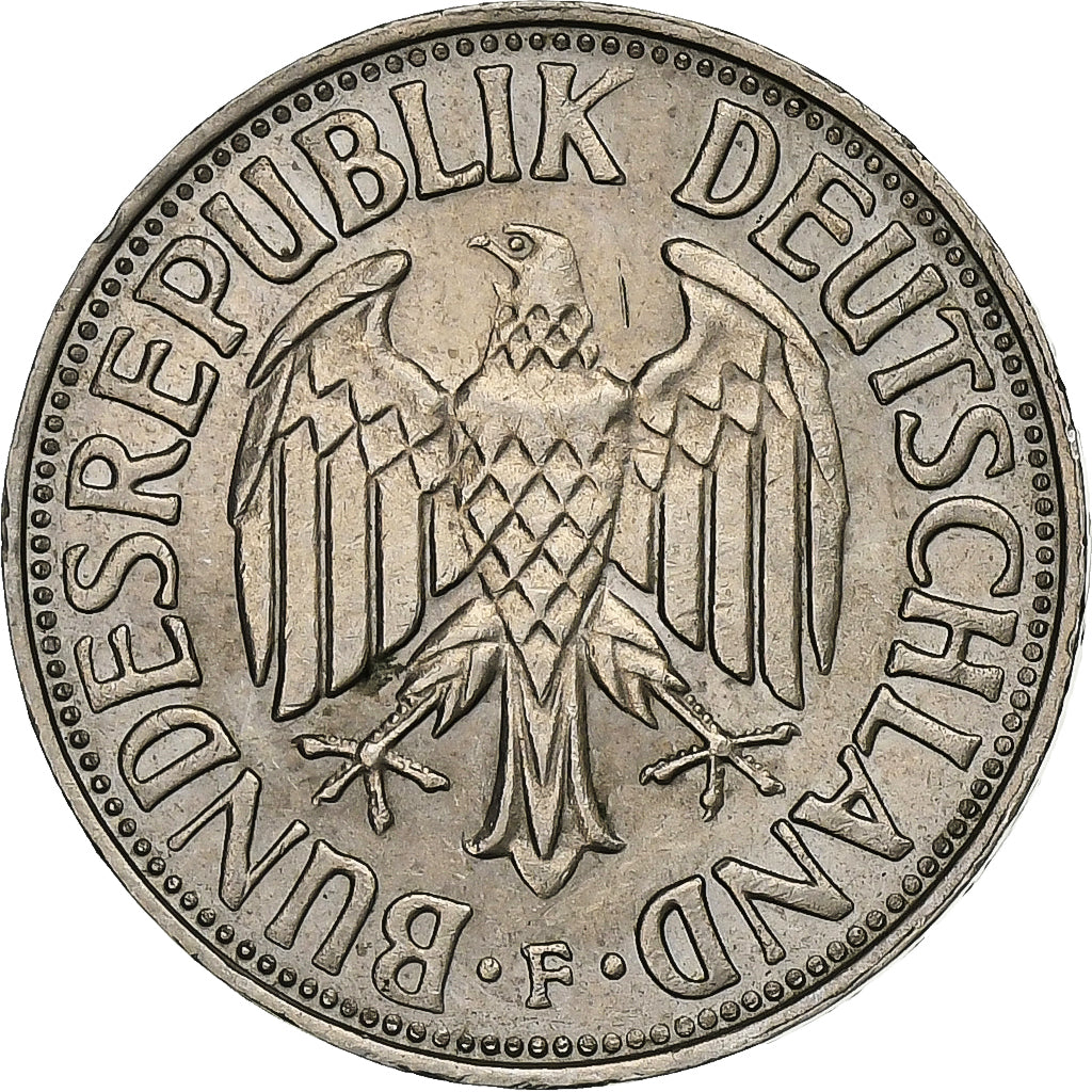 Deutschland, Mark, 1969, Stuttgart, Kupfer-Nickel, VZ