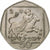 Chypre, 50 Cents, 1998, Cupro-nickel, SUP+, KM:66