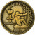 Mónaco, Louis II, 2 Francs, 1924, Aluminio - bronce, MBC+, Gadoury:MC129