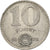 Węgry, 10 Forint, 1972, Budapest, Nikiel, AU(50-53), KM:595