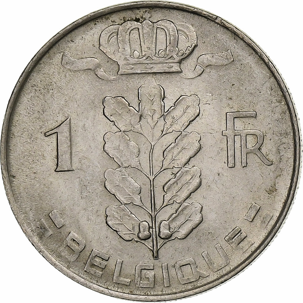 Belgien, Franc, 1970, Kupfer-Nickel, SS, KM:143.1