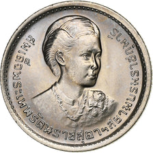 Thailand, Rama IX, Baht, 1977, Copper-nickel, MS(60-62), KM:124