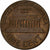 USA, Cent, Lincoln Cent, 1969, U.S. Mint, Mosiądz, VF(30-35), KM:201