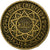 Marruecos, 50 Francs, 1371, Aluminio - bronce, MBC