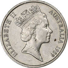 Australia, 5 Cents, 1989, Copper-nickel, AU(55-58)