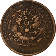 China, 10 Cash, Copper, VF(20-25)