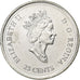 Canada, Elizabeth II, 25 Cents, 2000, Royal Canadian Mint, Silver, MS(64)