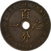 FRENCH INDO-CHINA, Cent, 1921, Paris, Bronze, AU(50-53), Lecompte:82, KM:12.1