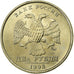 Rússia, 2 Roubles, 1998, Saint Petersburg, Cobre-Níquel-Zinco, MS(63), KM:605