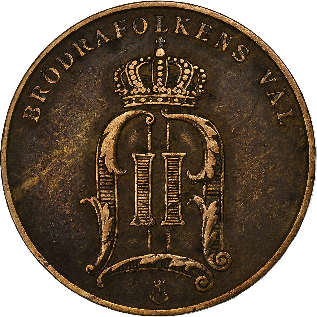 Danimarca, Christian IX, 5 Öre, 1904, Copenhagen, Bronzo, BB, KM:794.2