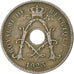 Bélgica, 10 Centimes, 1925, Cobre-níquel, EF(40-45), KM:86