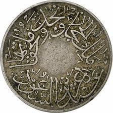 Saudi Arabia, HEJAZ & NEJD SULTANATE, 1/4 Ghirsh, AH 1346/1927, Copper-nickel