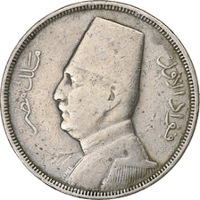Egipto, 5 Milliemes, 1935, Cobre - níquel, BC+