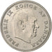 Dinamarca, Frederik IX, Krone, 1968, Cobre-níquel, EF(40-45), KM:851.1