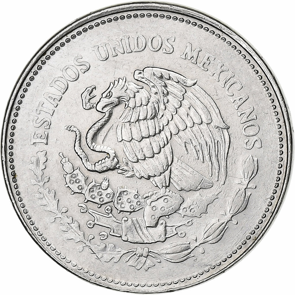 Messico, 10 Pesos, 1985, Mexico City, Acciaio inossidabile, SPL, KM:512