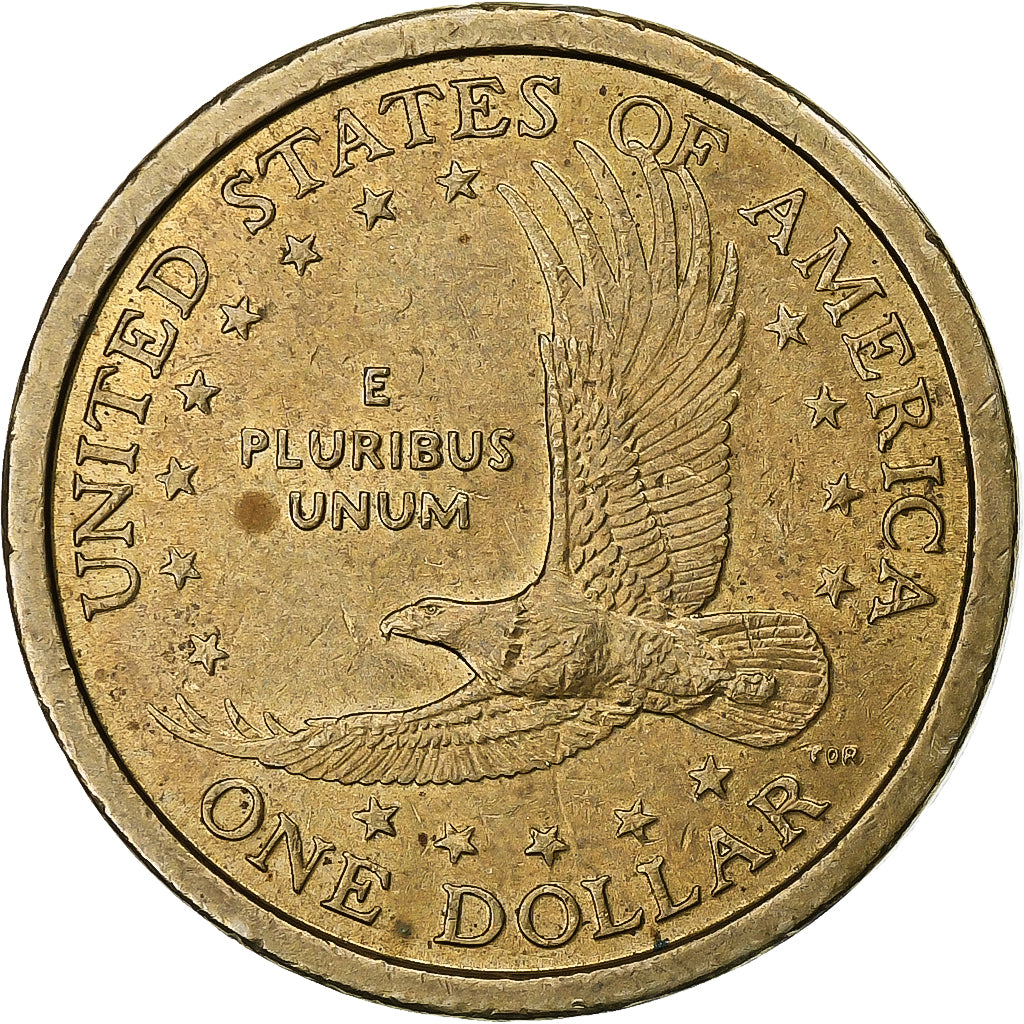 United States, Dollar, Sacagawea Dollar, 2000, Philadelphia