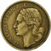 Francia, 20 Francs, Guiraud, 1952, Alluminio-bronzo, BB, Gadoury:880, KM:917.1