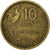 France, 10 Francs, Guiraud, 1950, Bronze-Aluminium, TB+, Gadoury:812, KM:915.1