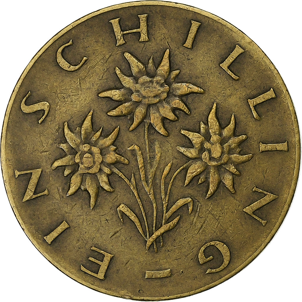 Austria, Schilling, 1966, Aluminum-Bronze, EF(40-45), KM:2886