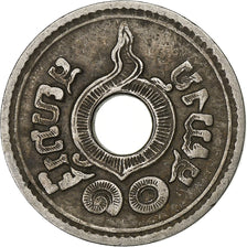 Thailand, Rama VI, 10 Satang, 1921, Nickel, EF(40-45), KM:37