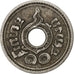 Thailand, Rama VI, 10 Satang, 1921, Nickel, EF(40-45), KM:37
