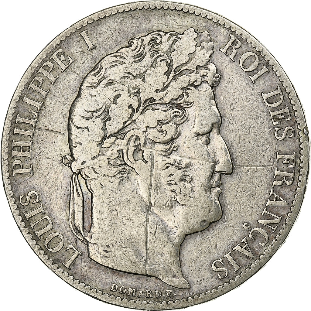 France, Louis-Philippe I, 5 Francs, 1846, Paris, Argent, TB, Le Franc:325.10