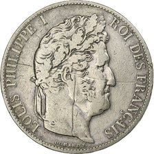 France, Louis-Philippe I, 5 Francs, 1846, Paris, Argent, TB, Le Franc:325.10