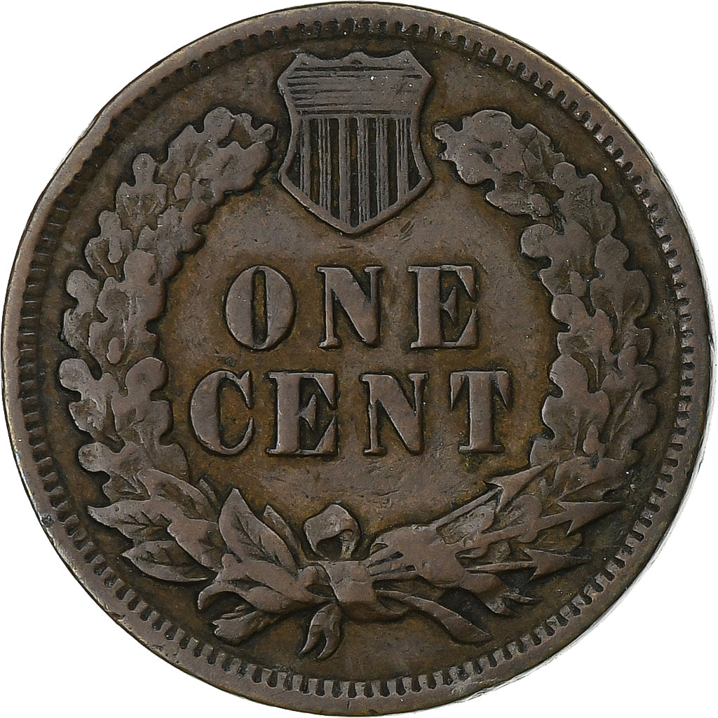 Estados Unidos da América, Cent, Indian Head Cent, 1904, Philadelphia, Bronze