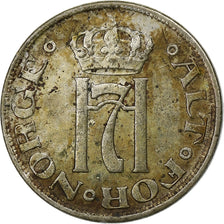Norway, Haakon VII, 10 Öre, 1919, Silver, EF(40-45), KM:372