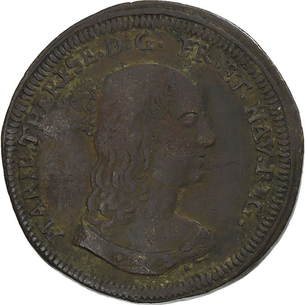France, Token, Louis XIV, Nuremberg, laiton, Hans Laufer, VF(20-25)