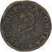 Comté de Flandre, Flandre, Philippe II, Liard, Bruges, Cuivre, TB