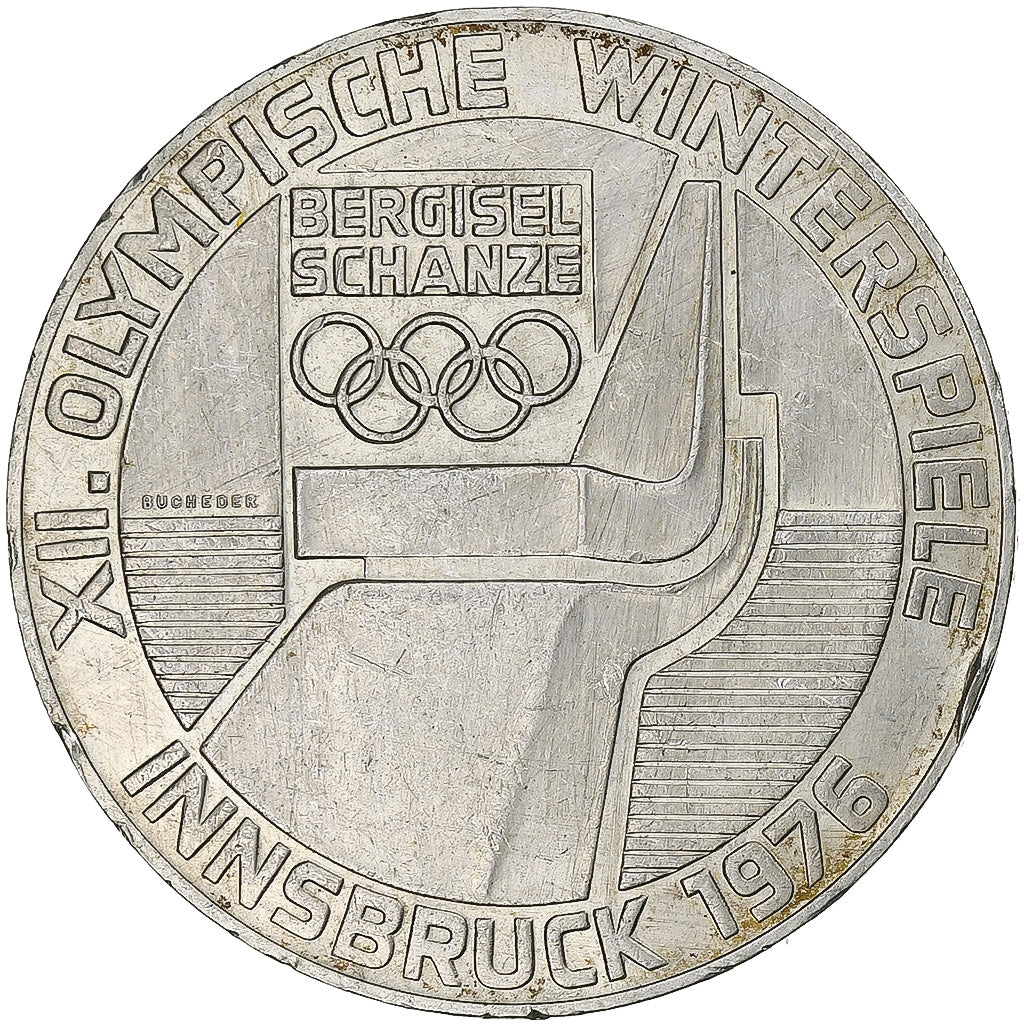 Austria, 100 Schilling, 1976, Vienna, Plata, BC+, KM:2929