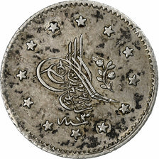 Türkei, Abdul Mejid, Kurush, 1851 (1255//13), Qustantiniyah, Silber, SS, KM:671