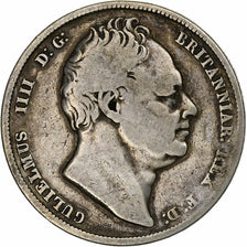 Großbritannien, William IV, 1/2 Crown, 1834, Silber, S+, KM:714.2