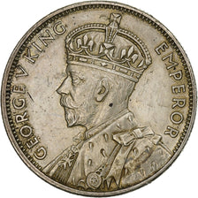 Australia, George V, Florin, 1934-35, Melbourne, Silver, EF(40-45), KM:33