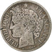 Francia, 2 Francs, Cérès, 1872, Bordeaux, Argento, MB, Le Franc:F.265