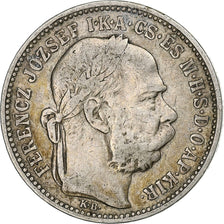 Hungria, Franz Joseph I, Korona, 1894, Kormoczbanya, Prata, VF(30-35), KM:484