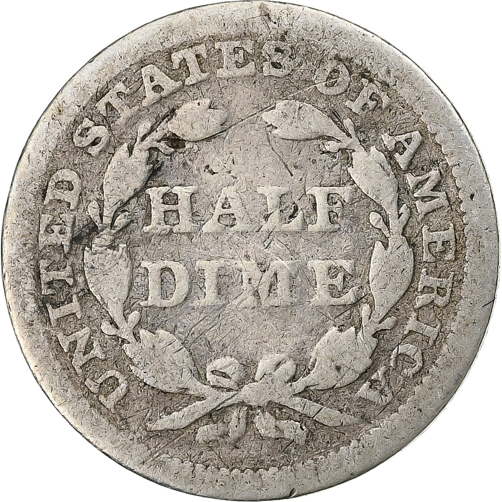 Vereinigte Staaten, Half Dime, Seated Liberty Half Dime, 1857, U.S. Mint