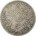 Egypt, Abdul Hamid II, 5 Qirsh, 1894/AH1293/20, Berlin, Silver, VF(20-25)