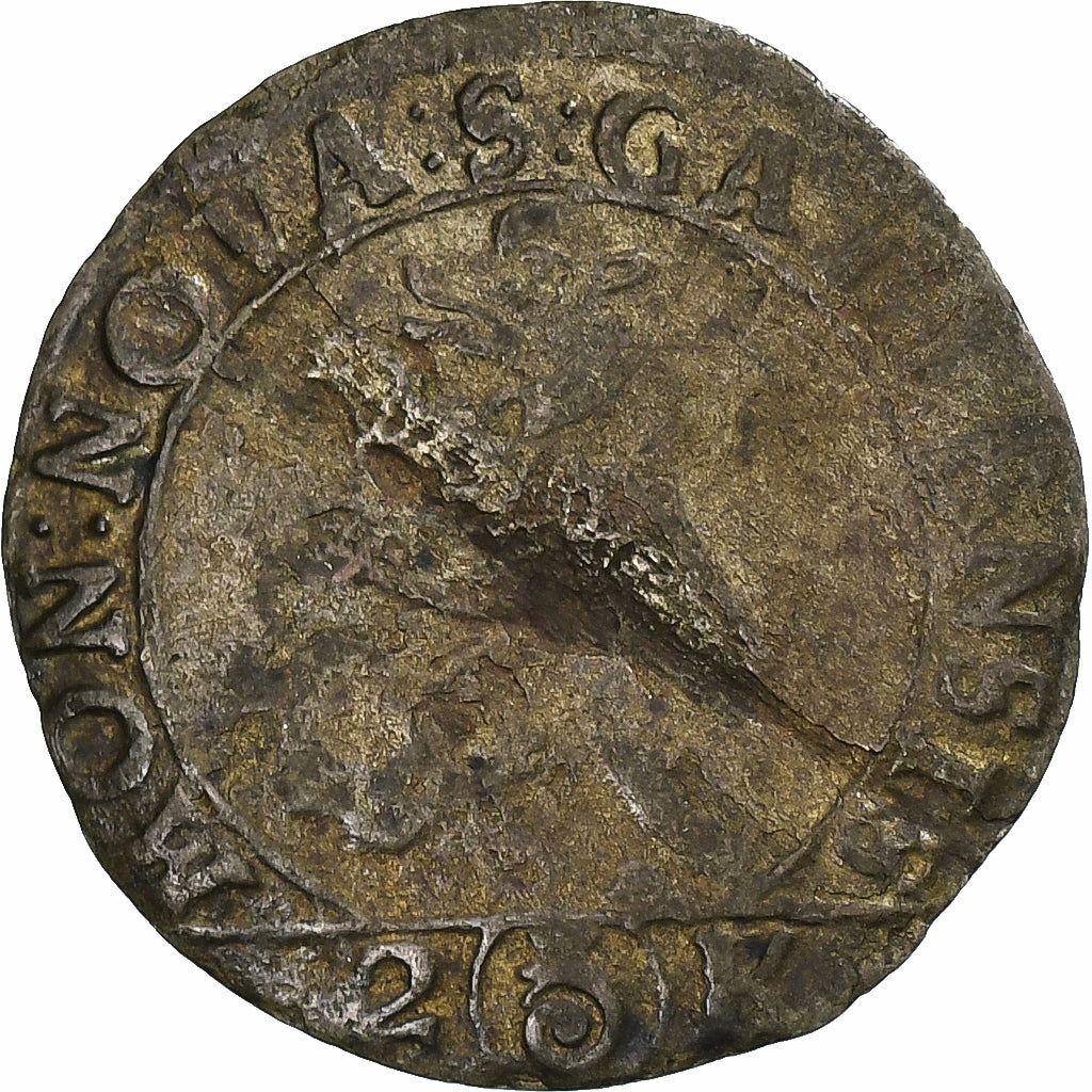 SWISS CANTONS, SAINT GALL, 2 Kreuzer, 1/2 Batzen, 1727, Billon, VG(8-10), KM:90