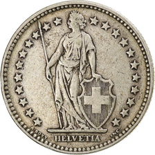 Switzerland, 2 Francs, 1931, Bern, Silver, VF(30-35), KM:21