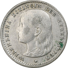 Netherlands, Wilhelmina I, 10 Cents, 1897, Silver, VF(30-35), KM:116