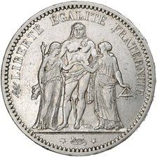 France, 5 Francs, Hercule, 1873, Paris, Silver, EF(40-45), Le Franc:F.334